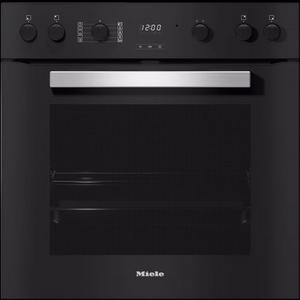 Backofen/Herd - Einbau-Herd H 2457 IP Obsidianschwarz - 12401530