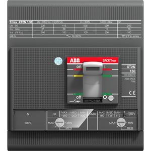Leistungsschalter für Trafo-, Generator- und Anlagenschutz - XT2N 160 TMA 160-1600 4p F F InN=100% Kompaktleistungsschalter Tmax XT2 - 1SDA067043R1