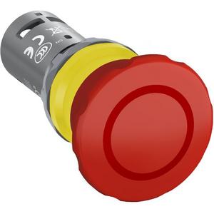 NOT-AUS-Taster, Komplettgerät - CE4P-10R-02 Not-Aus-Taster Compact 40mm Zugentrieg.2Ö CombiLine-Compact - 1SFA619551R1051