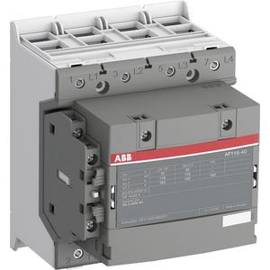 Leistungsschütz, AC-schaltend - AF116-40-00-14 Schütz 4-polig 250-500V AC 50/60Hz / DC - 1SFL427101R1400
