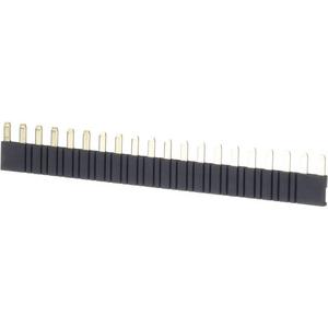 Zubehör für Schaltrelais - CR-SJB20-BLACK Kammbrücke 20-polig schwarz - 1SVR405598R0900