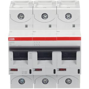Leitungsschutzschalter - LS-Schutzschalter 3-polig 25kA /6kA C-Char 6A 4,5TE - 2CCS863001R0064
