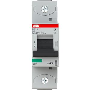 Leitungsschutzschalter - LS-Schutzschalter 1-polig 15kA C-Char 40A 1,5TE - 2CCS881001R0404