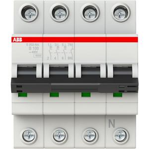 Leitungsschutzschalter - LS-Schutzschalter 4-polig 6kA /6kA B-Char 100A 4TE - 2CDS253103R0825
