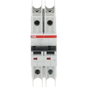 Leitungsschutzschalter - LS-Schutzschalter 2-polig 15kA C-Char 25A 2TE - 2CDS272337R0254