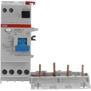 Fehlerstromschutzblock - DDA204A-25/0 1 FI-Block für S204 4P Typ A 25A 100mA - 2CSB204101R2250
