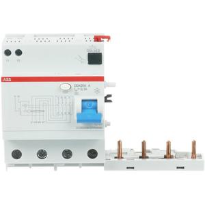 Fehlerstromschutzblock - DDA204A-63/0 1 FI-Block für S204 4P Typ A 63A 100mA - 2CSB204101R2630