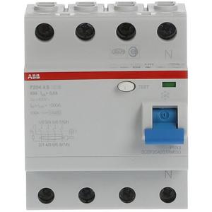 Fehlerstrom-Schutzschalter - FI-Schutzschalter  63A 4-polig 500mA Typ A selektiv - 2CSF204201R4630