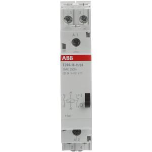 Stromstoßschalter - E290-16-11/24 Stromstoßschalter Spule 24 VAC/ 12 VDC 16 A 1 NC + 1 NO - 2TAZ312000R2043