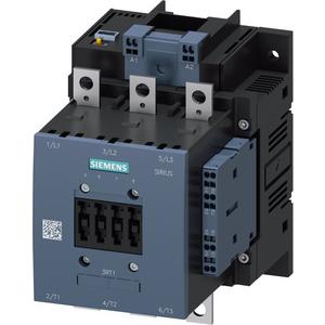 Leistungsschütz, AC-schaltend - Schütz AC-3e,185A/90kW/400V 3-polig AC/DC21-27,3V PLC-IN optional,2S+2Ö Ansch.. - 3RT1056-2NB36