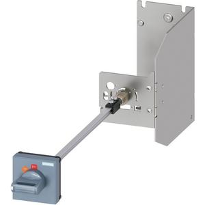 Handantrieb für Schaltgeräte - Türkupplungsdrehantrieb für erschwerte BedingungeN S2, Handhabe grau - 3RV2936-3B