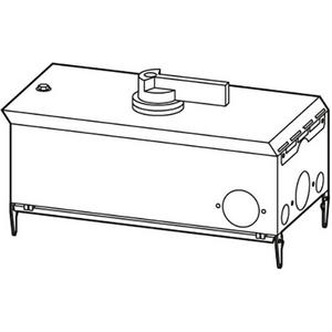 Abgangskasten für Schienenverteiler - BD2-AK03X/FS125IEC-3 ABGANGSKASTEN 125A / 1X 3 POLIG IEC-GERADE ID2000 LASTTR.. - BVP:262499