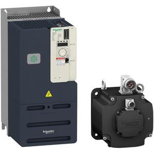 Frequenzumrichter =< 1 kV - Motion Servoverstärker Lexium 32 Modular 208/400V 3phasig 40A 100Apk 11kW - LXM32MC10N4