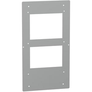 Abdeckung / Blende / Beschriftungsleiste (Schaltschrank) - Nachrüstungssatz für Wandanbau-Kühlgerät vernetzt Climasys CU 600W - NSYCUACC022DG