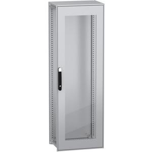 Schaltschrank (leer) - Standgehä. PanelSeT SFN dekar.isier. Stahl oh. Monta.platte Glastür montie. - NSYSFN18640T