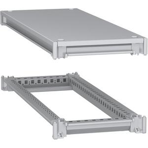 Komponente für den Ausbau (Schaltschrank) - Unterer u. ober. Rahmen PanelSeT SFN f. elekt. Gehä. B 300 x T 800mm inkl. Dach - NSYSFNC38