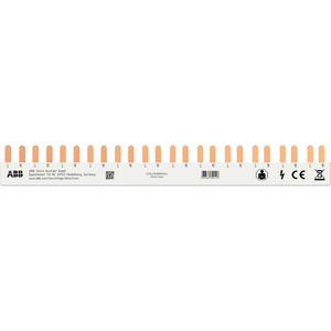 Phasenschiene - FlexLine Phasenschiene 1-phasig 12x1+N 10mm² 24 Pins - 2CDL210180R1024