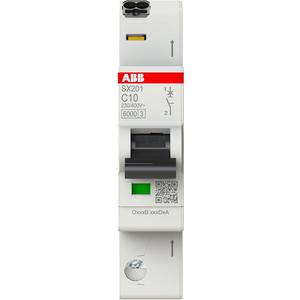 Leitungsschutzschalter - LS-Schutzschalter 1-polig 6kA C-Char 10A 1TE - 2CDS251003R0104