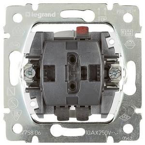 Jalousieschalter/-taster - Einsatz Wippschalter Jalousie 1-polig - 775804