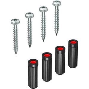 Allzweckdübel - Schallschutz-Dübel mit Schrauben SRD 3 - 7405799