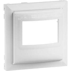 Abdeckung für Schalter, Taster, Dimmer, Jalousie - SEANO Abdeckung BWM 2-/3-Leiter ohne Handbetätigung Farbe: Ultraweiß - 765138