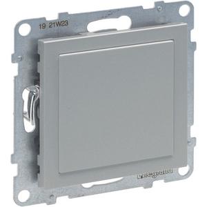 Blindabdeckung für Befehlsgeräte - SEANO Blindabdeckung & Mosaic-Adapter in der Farbausführung Aluminium lackiert - 765701