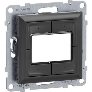 Bussystem-Tastsensor - Seano MyHome Szenentaster zum Abrufen von 4 Szenarien in der Farbe Anthrazit - 765912