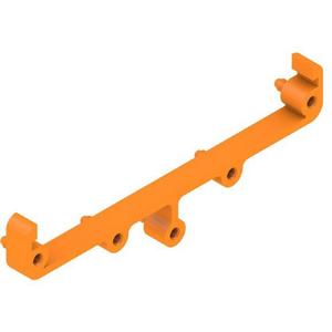 Strangprofil-Aufbaugehäuse - Elektronikgehäuse RS 70 orange Zwischenstück Breite: 5 mm - 0119760000