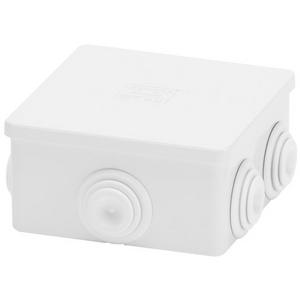 Dose, Gehäuse für Montage auf der Wand/Decke - Feuchtraum Kasten grau IP44 - GW44003