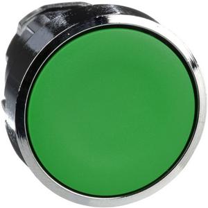 Frontelement für Drucktaster - Drucktaster Frontelement Harmony XB4 Metall 22mm grün unbeschriftet tastend - ZB4BA3