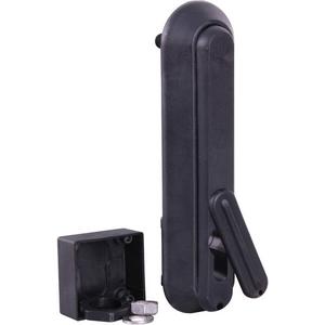 Schließsystem für Schaltschranksysteme - SET Schwenkhebel SHS-EZ plombierbar schwarz - 3327