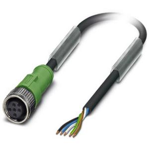 Konfektioniertes Sensor-Aktor-Kabel - Sensor-/Aktor-Kabel SAC5P10,0PUR/M12FS - 1683374