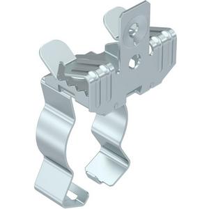 Befestigungsklammer - Trägerklammer mit Rohraufnahme unten 30-32mm 7-13mm Stahl Zinklamelle - 1488631