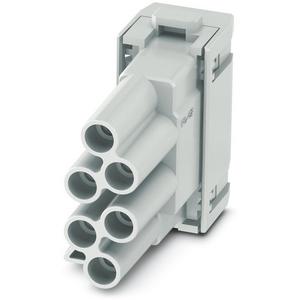 Kontakteinsatz für Industriesteckverbinder - Kontakteinsatzmodul HC-M-06-PT-F - 1424224