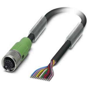 Konfektioniertes Sensor-Aktor-Kabel - Sensor-/Aktor-Kabel SAC12P10,0PVC/FSSCO - 1554885