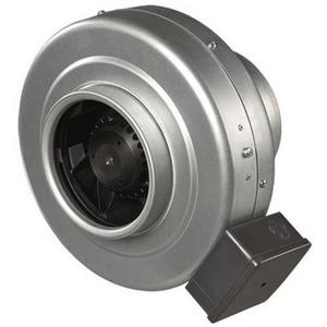Ventilator für innenliegende Bäder und Küchen - VKMz 125 Radial-Rohrventilator verzinktem Stahlgehäuse - SI50567