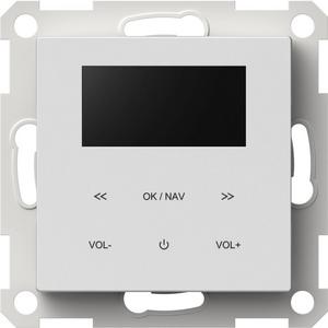 Lautsprecher - Unterputz-Radio + Lautsprecher DAB Bluetooth IP20 weiß - EQ01PWXO-U