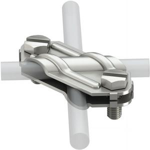 Verbinder für Blitzschutz - Kreuzverbinder V2A - 5312922