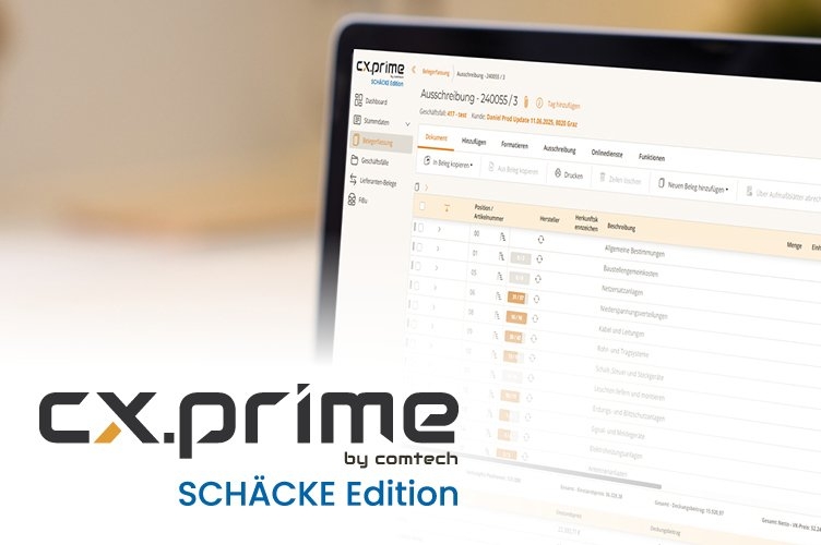 cx.prime - intelligente Cloudlösung