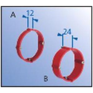 Putzausgleichring - Putzausgleich-Ring Ø 60 mm h=24 mm Schraubabstand 60 mm mit Geräteschrauben - A1155-62