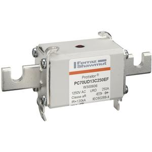 NH-Sicherungseinsatz - Sicherung aR Gr.70 1250VAC 250A EF Kontaktmesser und Schlagbolzen - W300606