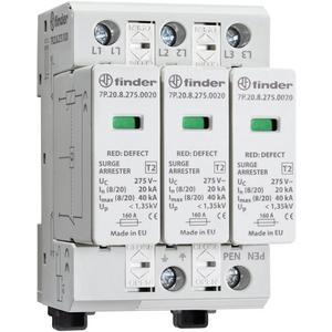Überspannungsableiter für Energietechnik/Stromversorgung - Überspannungsableiter Typ 2 3 Varistoren f 3-phasi. TN-C Netze m PEN Fernmeldek. - 7P.23.8.275.1020