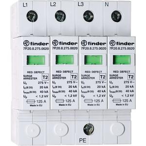 Überspannungsableiter für Energietechnik/Stromversorgung - Überspannungsableiter Typ 2 4 Varistoren für 3-phasige TN-S-Netze - 7P.25.8.275.0020