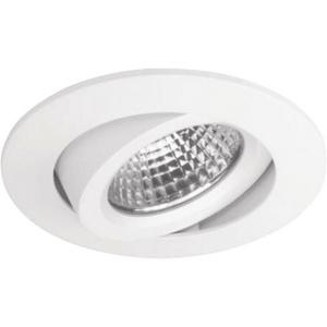 Downlights und Einbaustrahler - LED-Einbaustrahler 230 V AC 50 Hz 6 W 38° 3.000 K rund schwenkbar - BR12646173