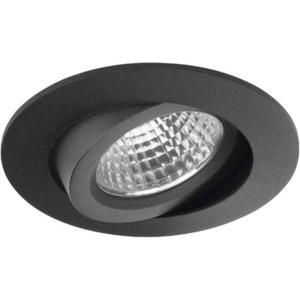 Downlights und Einbaustrahler - LED-Einbaustrahler 230 V AC 50 Hz 6 W 38° 3.000 K rund schwenkbar - BR12646183
