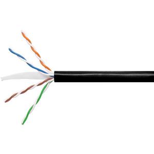 EDV-/Datenkabel - SYSTIMAX Cat. 6 U/UTP 4 x 2 x AWG23 Aussenkabel PE 305m schwarz - 760008888