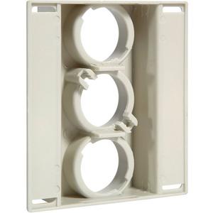 Abdeckung für D0-Sicherungssockel - Kunststoffabdeckung D01 3polig grau - LD01-02AD-3