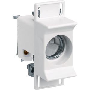 D0-Sicherungssockel - Keramiksockel D02 m. Schelle 1-p 63A - LD02K63-1SS