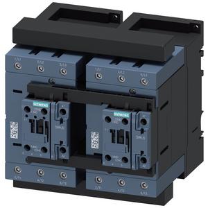 Schützkombination - Wendekombination AC-3 45kW/400V AC/DC 20-33V 3-polig S3 2S m. Varistor - 3RA2346-8XE30-1NB3