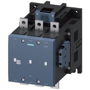 Leistungsschütz, AC-schaltend - Vakuumschütz AC-3e 400A/200kW/400V 3p AC/DC42-48V 2S+2Ö A.schiene/Schr.anschl. - 3RT1275-6AD36